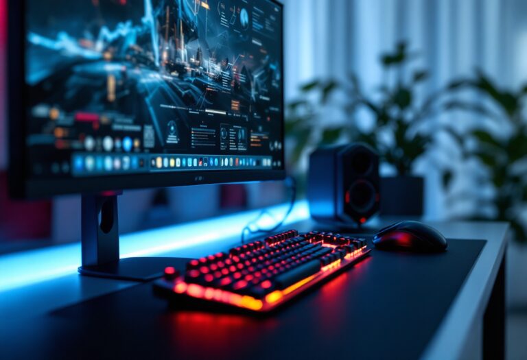 Giocatore online che utilizza una VPN per migliorare le prestazioni