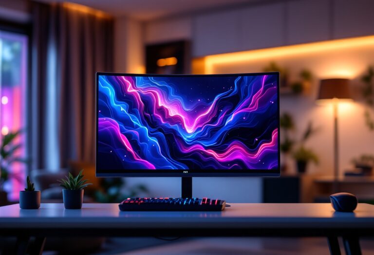 Monitor da gaming AOC 24G15N con design moderno