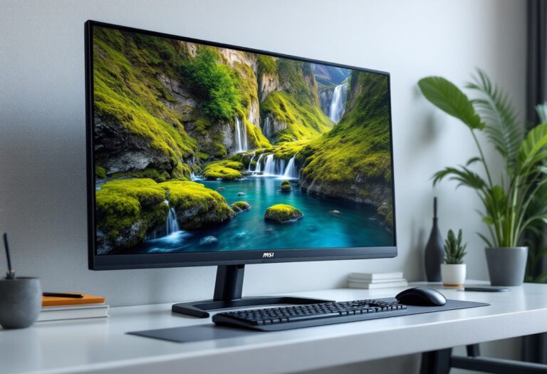 Monitor da gaming MSI MAG 275QF con alta risoluzione