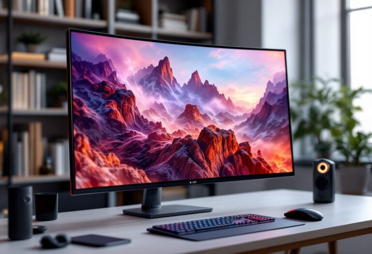 Monitor gaming OLED 4K ROG Swift PG27UCDM in azione