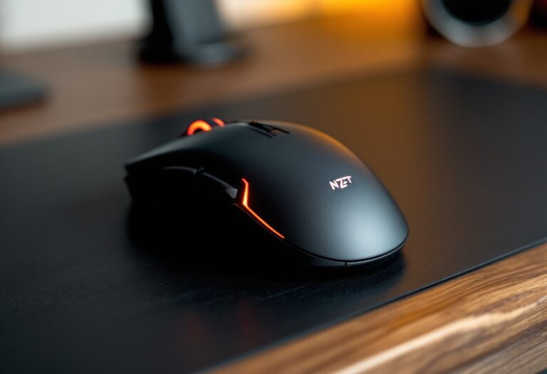 Mouse gaming NZXT Lift Elite Wireless con design ergonomico