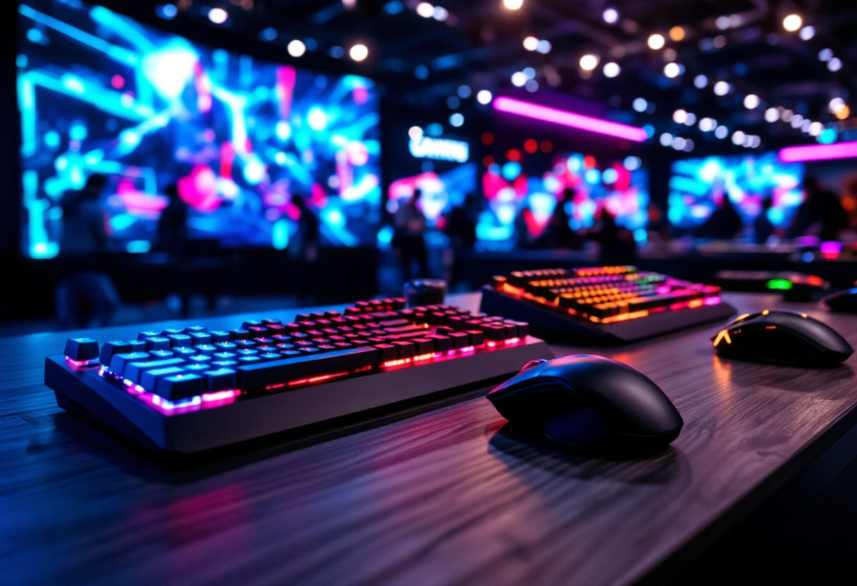 Immagine promozionale Logitech Gaming Week con offerte