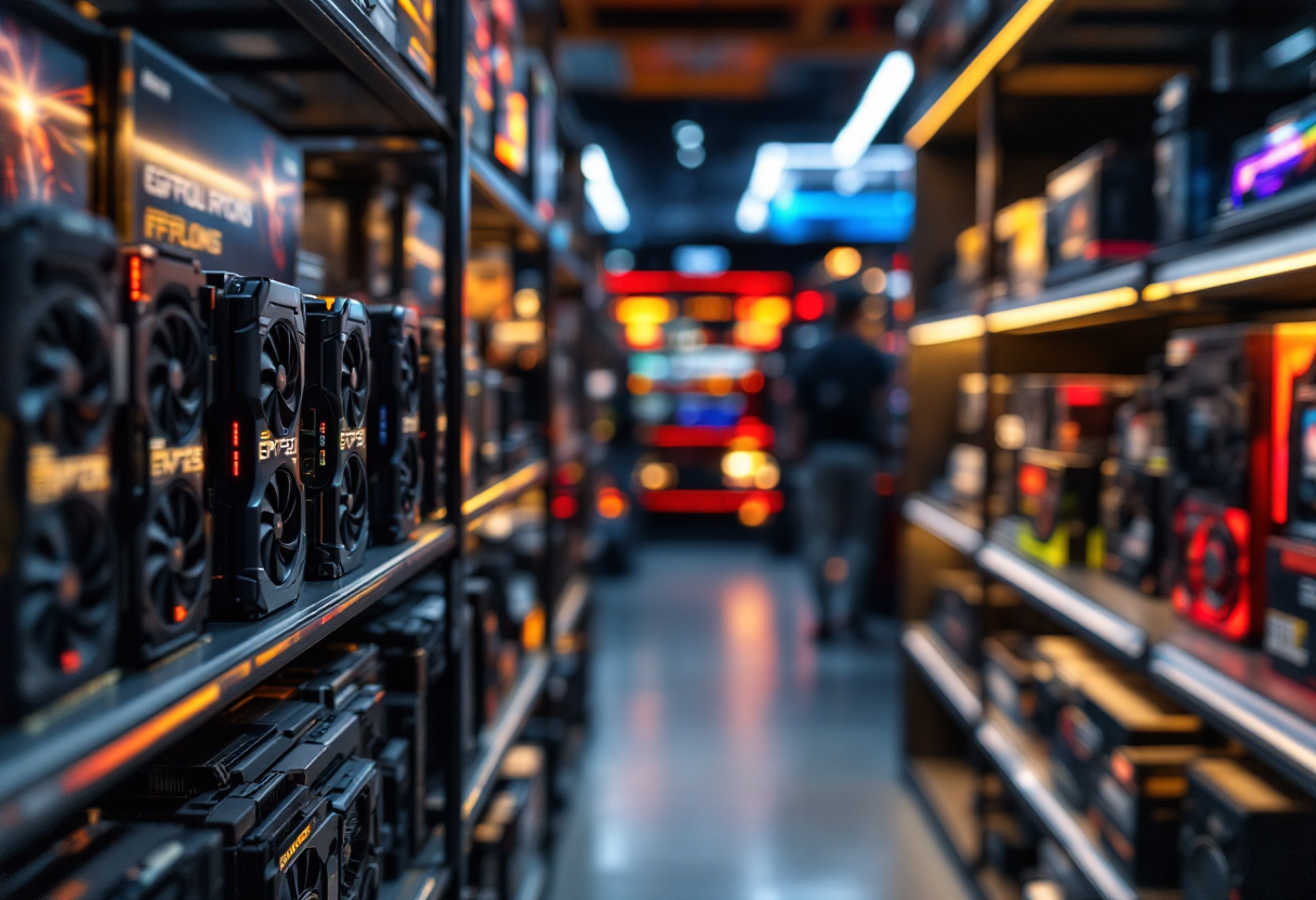 Immagine di componenti PC in offerta su Amazon