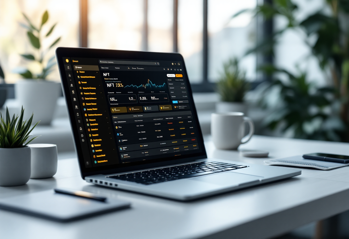 Immagine che rappresenta il potenziale degli NFT nel digitale