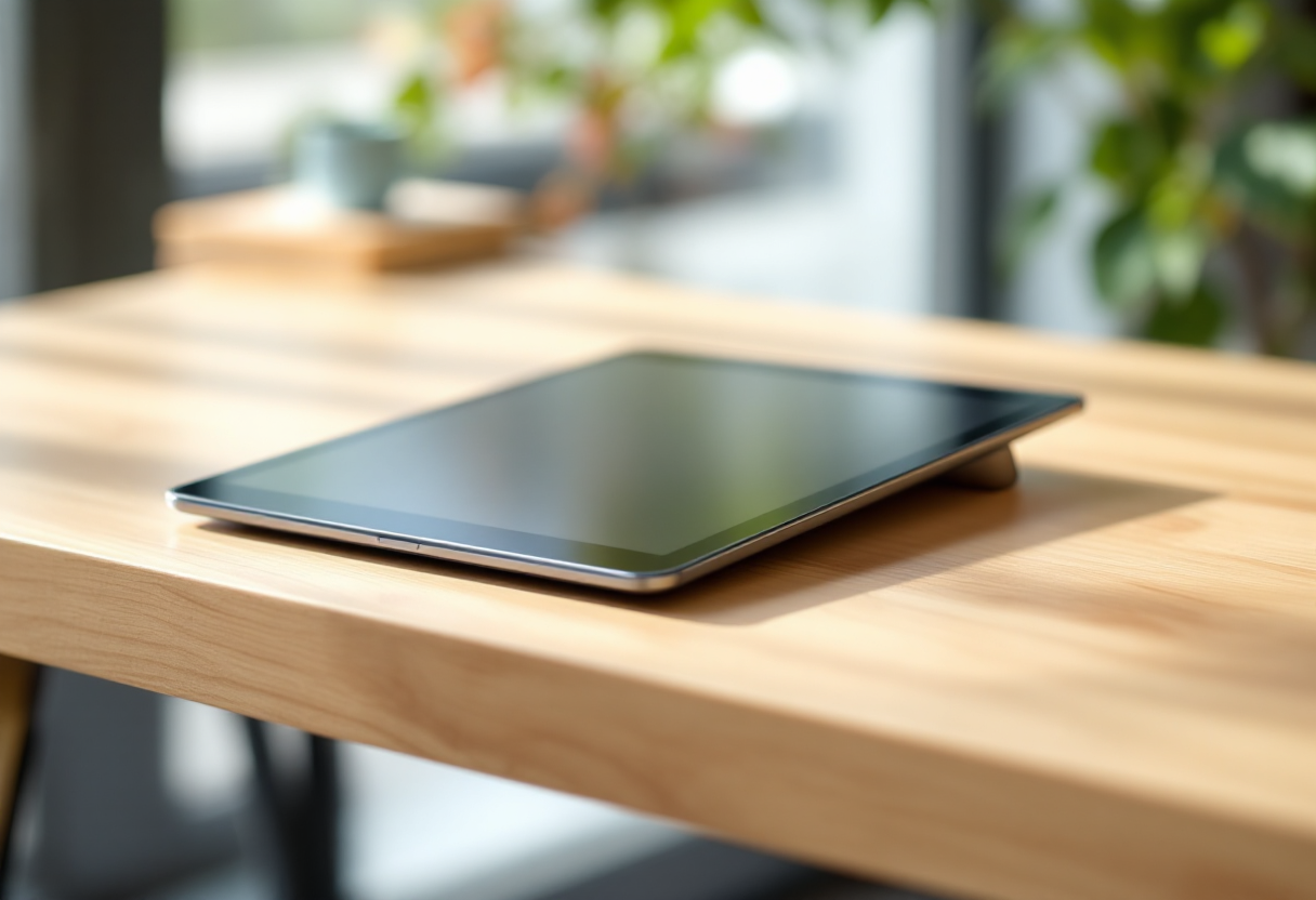 Tablet DOOGEE T36 in uso per diverse attività quotidiane