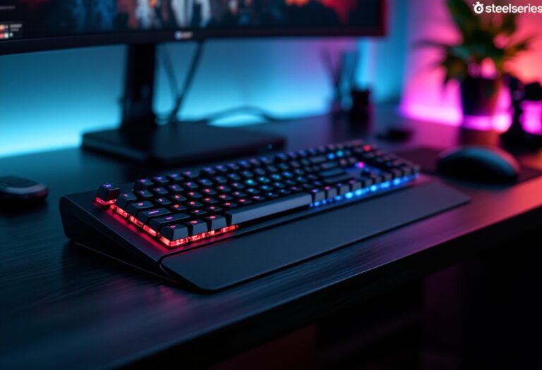 Tastiera SteelSeries Apex 3 con retroilluminazione RGB