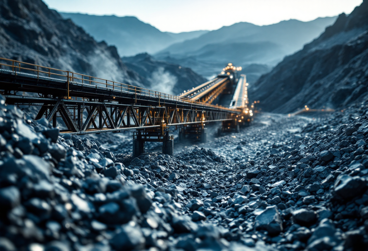 Mappa delle risorse di terre rare nel mondo