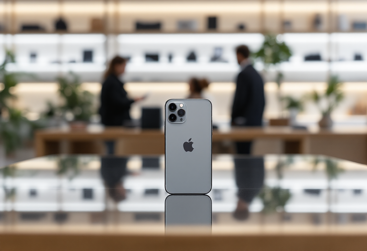 iPhone 17 Air in un design elegante e moderno