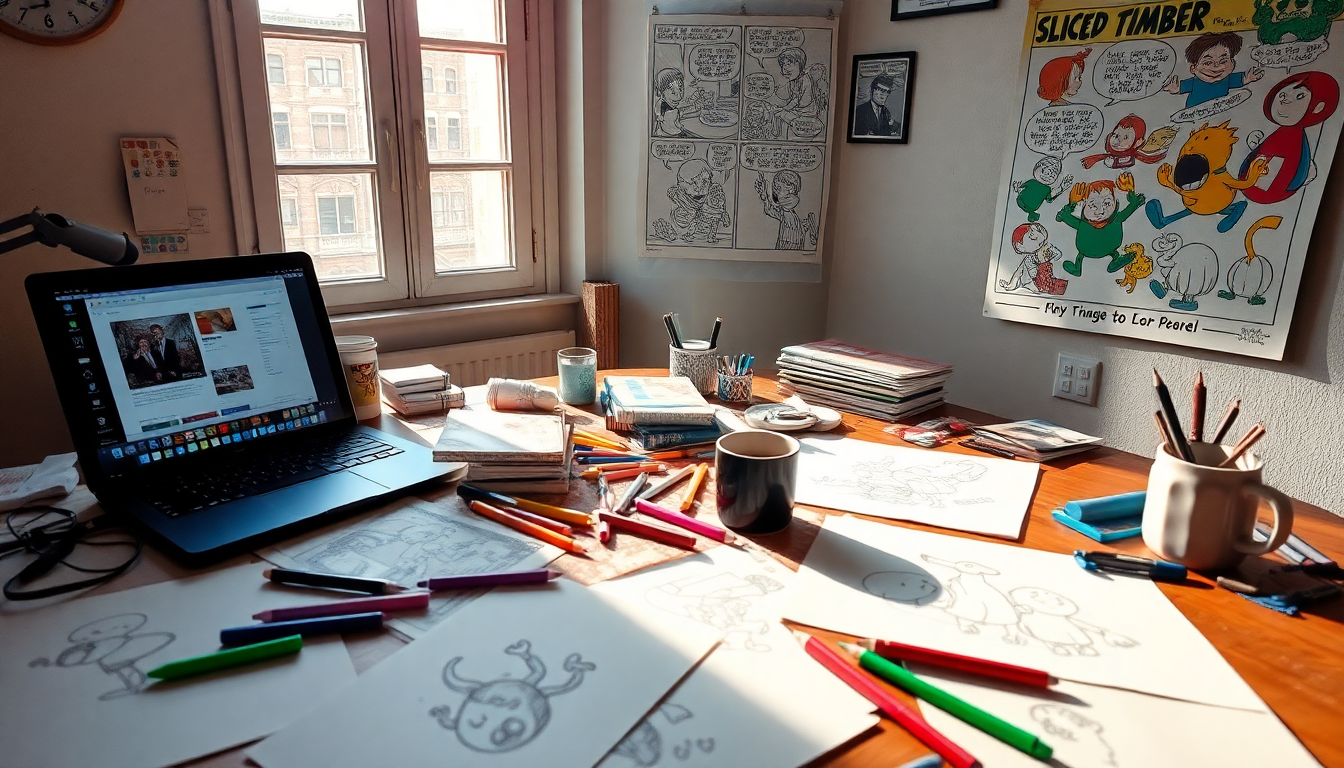 sliced timber un fumetto esplosivo e divertente 1745557018