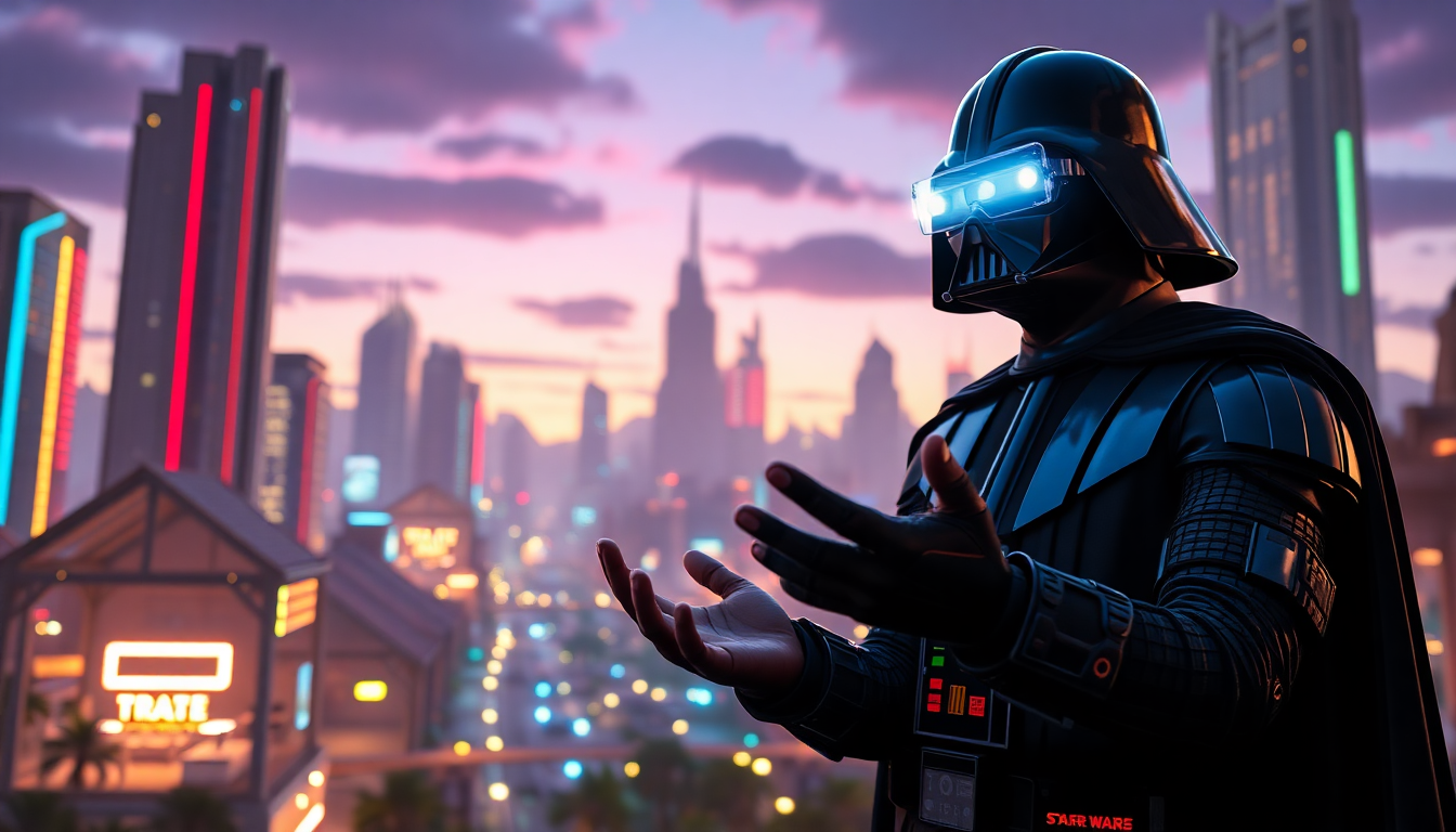 la voce di darth vader torna grazie allai il futuro dei videogiochi 1747407641