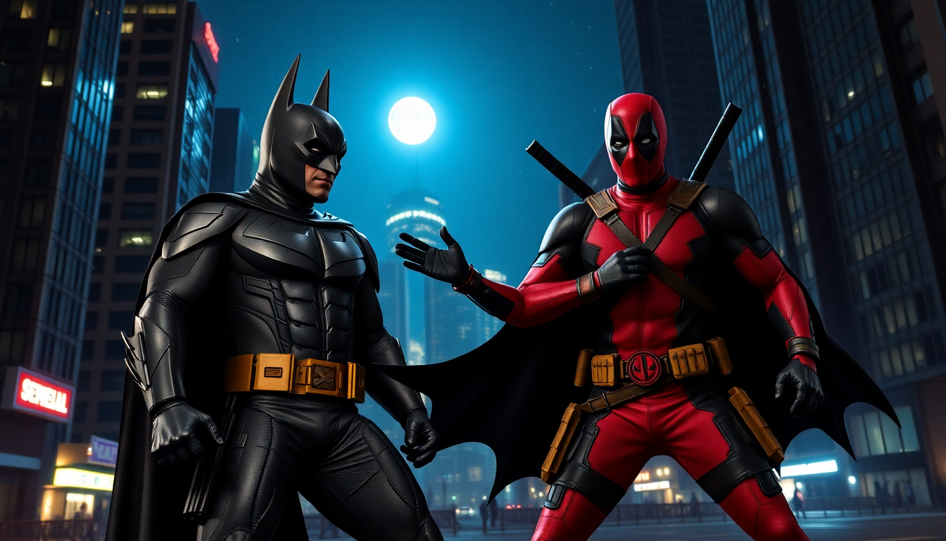 un crossover epico batman e deadpool insieme per la prima volta 1748401916