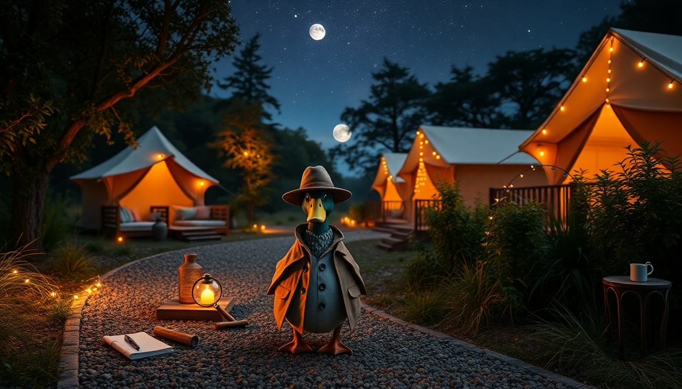 duck detective un gioco intrigante che svela misteri nel glamping 1750066004
