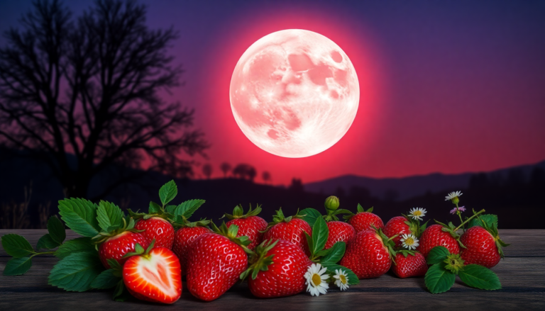 la luna delle fragole e loccultazione di antares un evento celestiale imperdibile nel 2025 1749821854