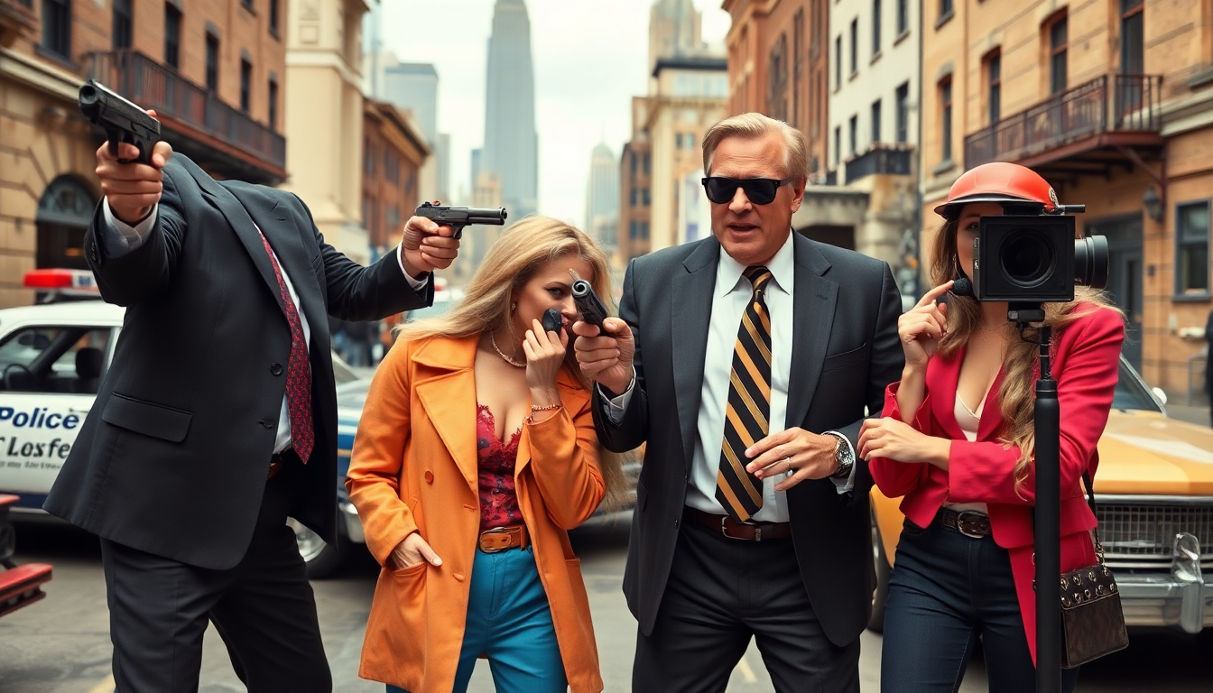 liam neeson e pamela anderson un reboot esilarante di naked gun nel 2025 1750091804