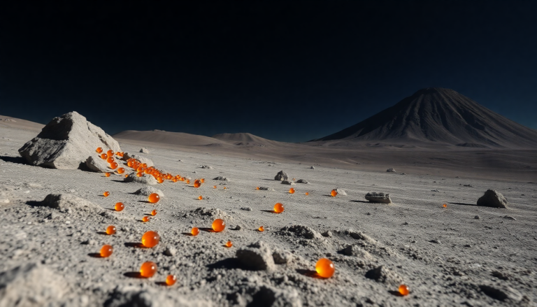 perle di vetro lunari una scoperta sorprendente dai vulcani della luna 1749887716