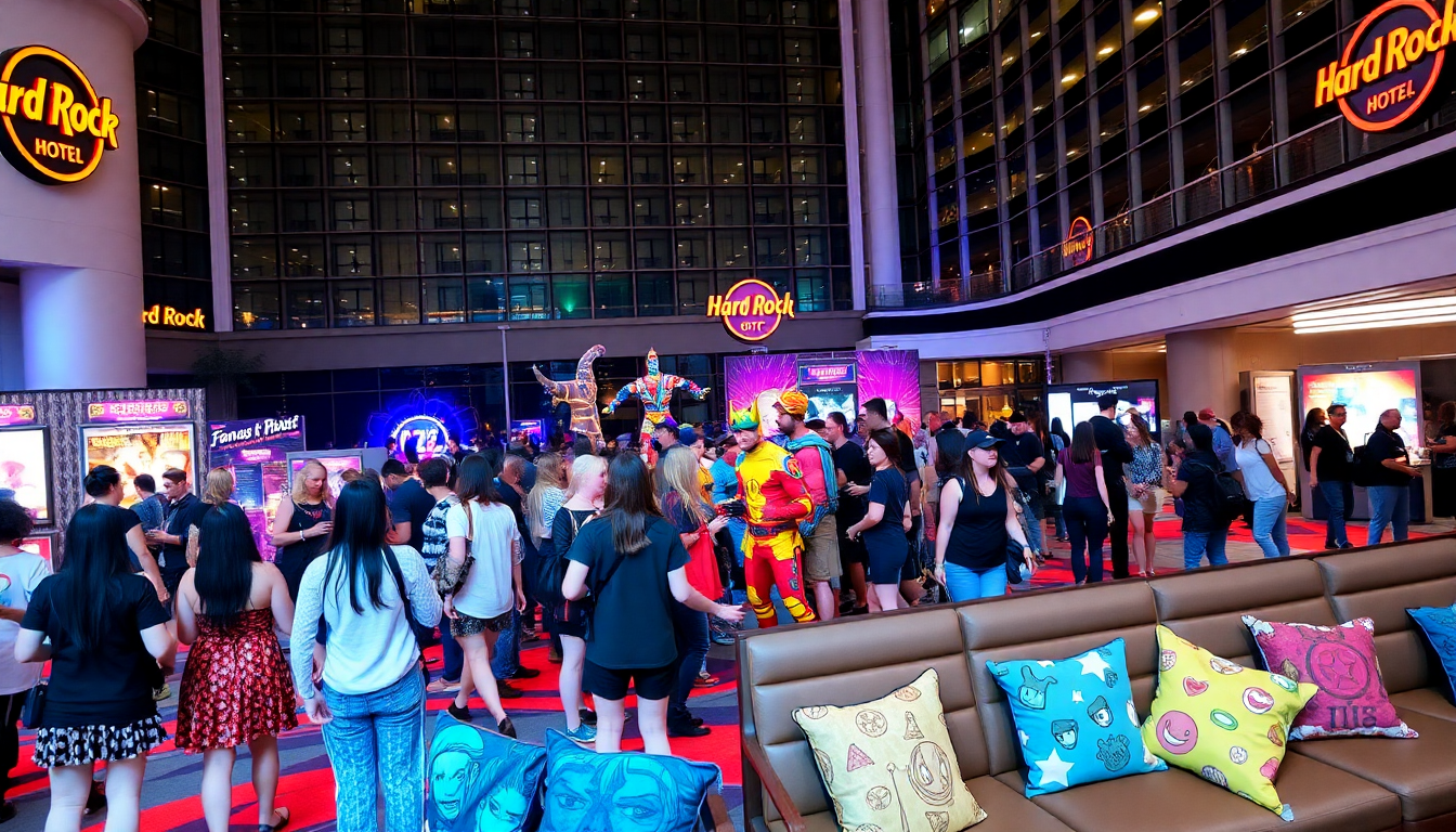 scopri il nuovo evento di fandom e z2 comics al hard rock hotel nel 2025 1750972719