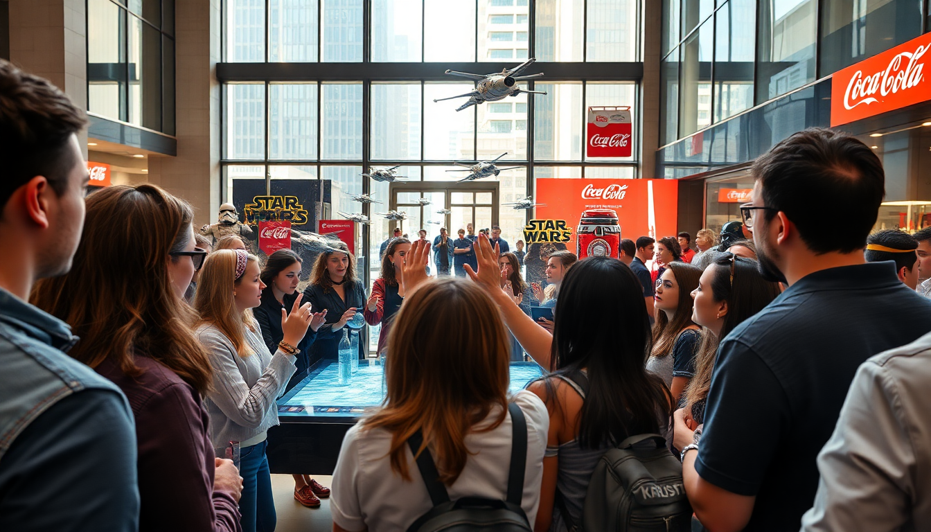 come coca cola utilizza laugmented reality per coinvolgere i fan di star wars python 1753957909