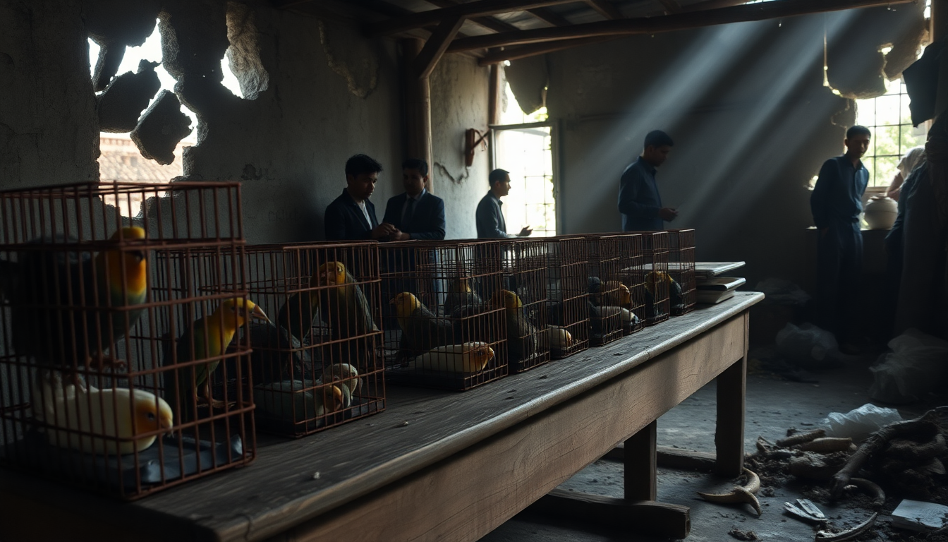 il commercio illecito di fauna selvatica dati e implicazioni python 1753870901