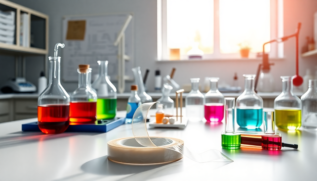 scoperte scientifiche il potere del nastro adesivo nelle reazioni chimiche 1751703636