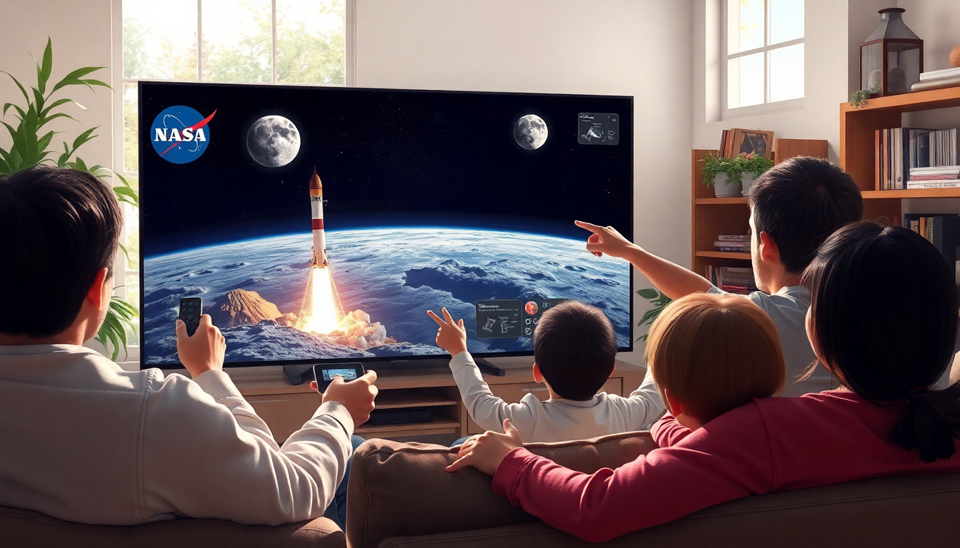 scopri come la nasa coinvolge il pubblico tramite lo streaming delle sue missioni 1751714612