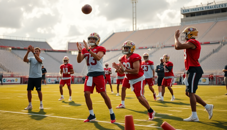 training camp 2025 dei 49ers cosa aspettarsi dalle nuove leve python 1753783833