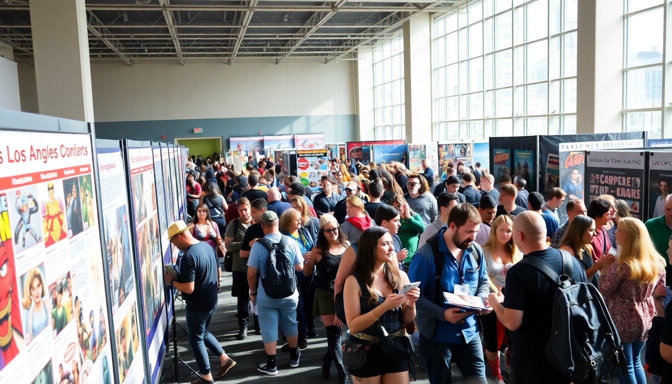 pannelli e espositori imperdibili al los angeles comic con python 1758124717