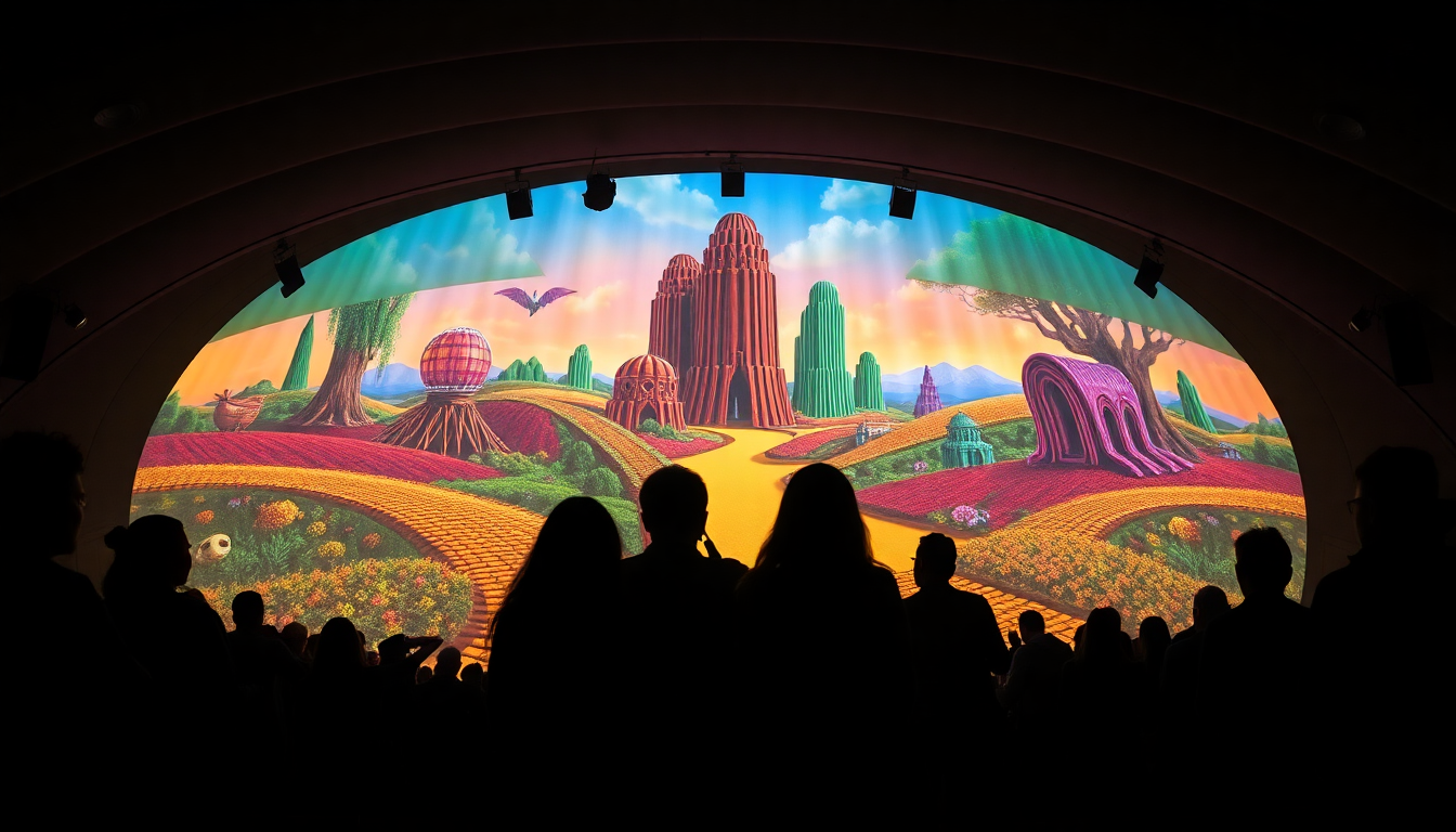 scopri lesperienza immersiva di the wizard of oz al sphere python 1756845035