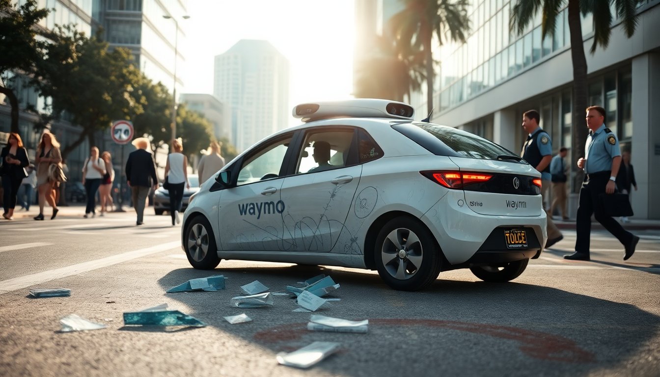 vandalismo ai robotaxi waymo analisi delle sfide e implicazioni attuali 1761743248