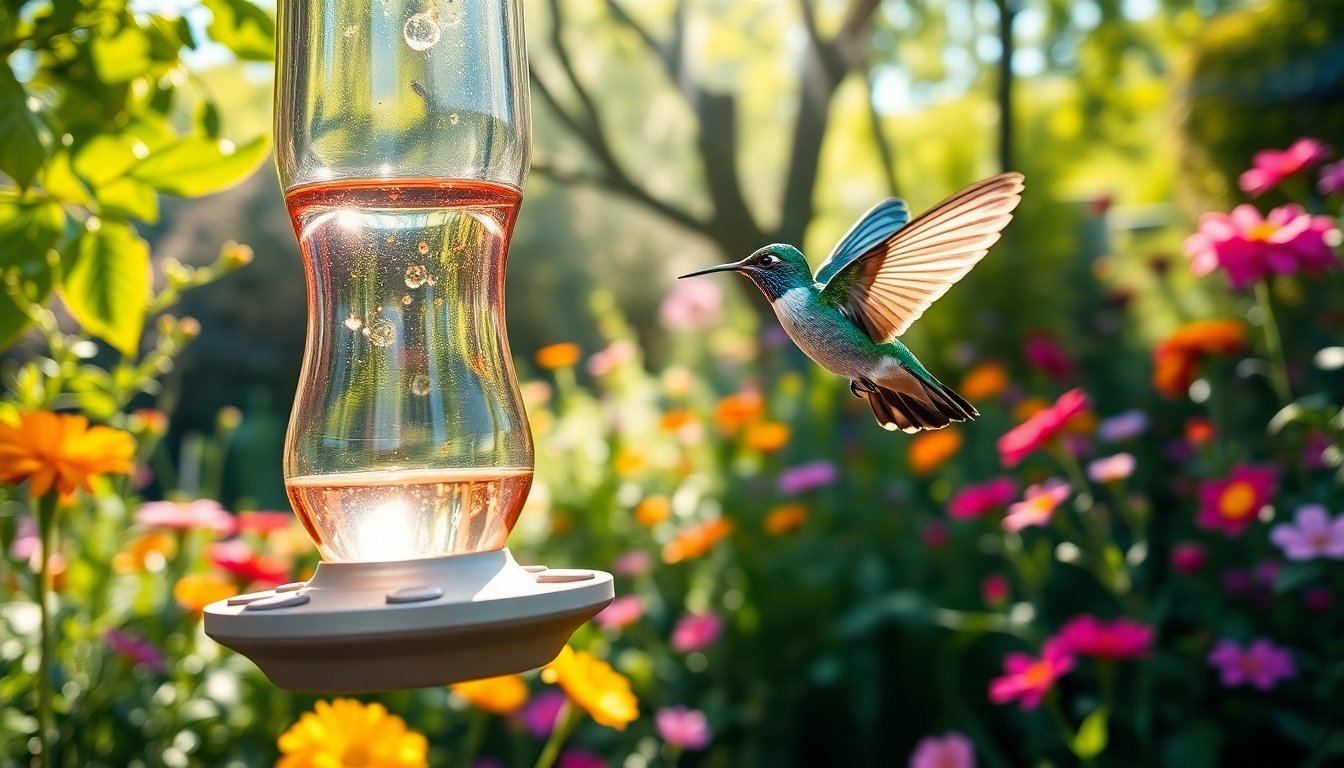 hum bloom di birdfy il miglior alimentatore per colibri del 2026 da non perdere 1769142371