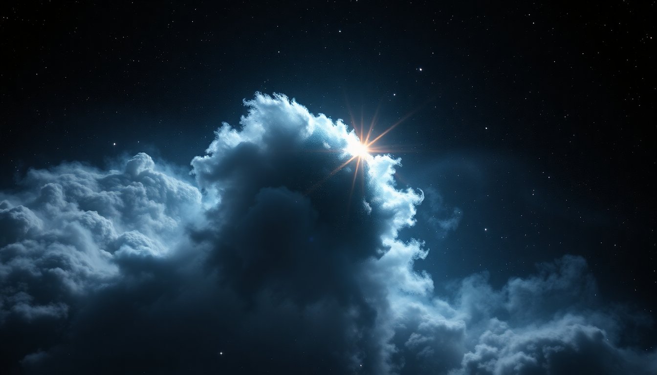 un oggetto enigmatico avvolto da una nube metallica la scoperta di j07050612 1769207578