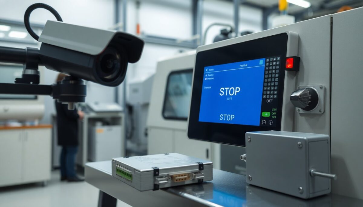 sistema di sorveglianza unipi che blocca i macchinari se manca il dispositivo di sicurezza 1772768327