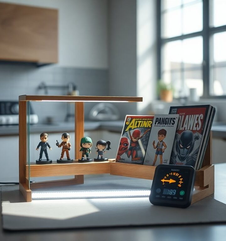 Corner espositivo nerd: guida a flussi, label e protezioni UV