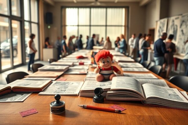 Organizzare tempi, panel, firme e shopping ai comics italiani