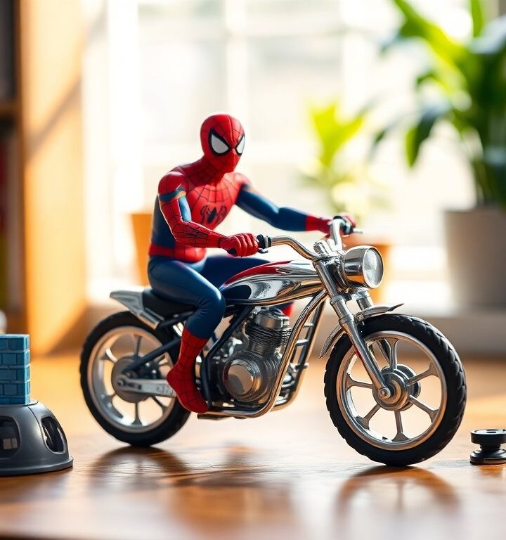Spider-Man Web Cycle: il giocattolo perfetto per i fan del supereroe