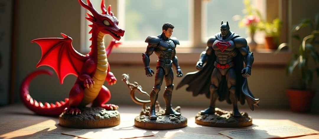 Dungeons & Dragons, One Piece e Wolverine: le statuine che ogni nerd vorrebbe