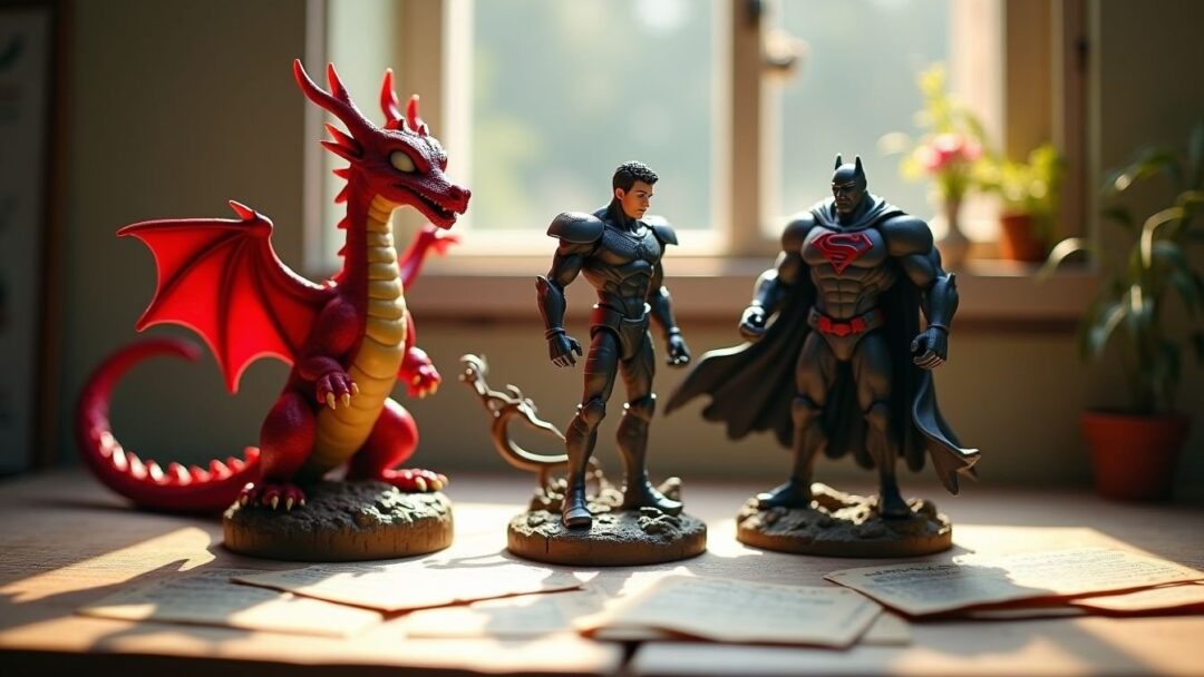 Dungeons & Dragons, One Piece e Wolverine: le statuine che ogni nerd vorrebbe