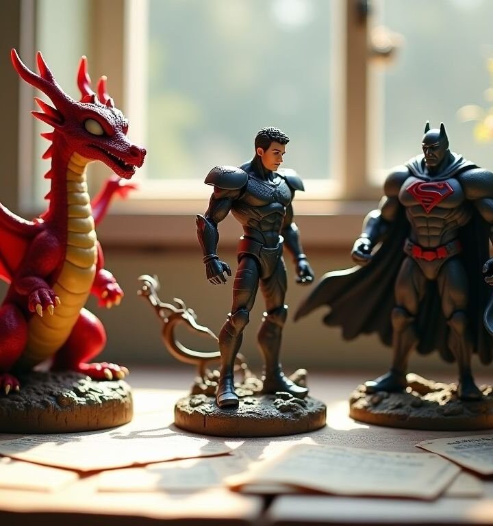 Dungeons & Dragons, One Piece e Wolverine: le statuine che ogni nerd vorrebbe