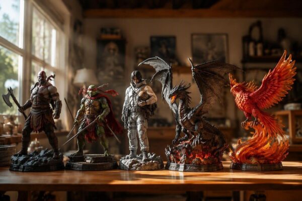Figure nerd da collezione: da Kratos a Leonardo, i must-have del 2026