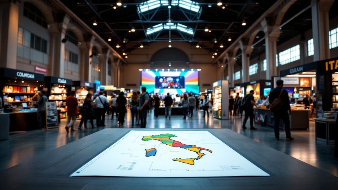 Mappa e strategie per le fiere del fumetto in Italia