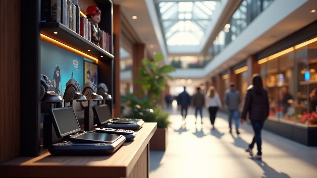 Pop-up nerd efficace: layout, espositori, luci e demo station