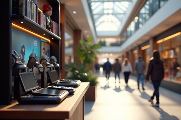 Pop-up nerd efficace: layout, espositori, luci e demo station