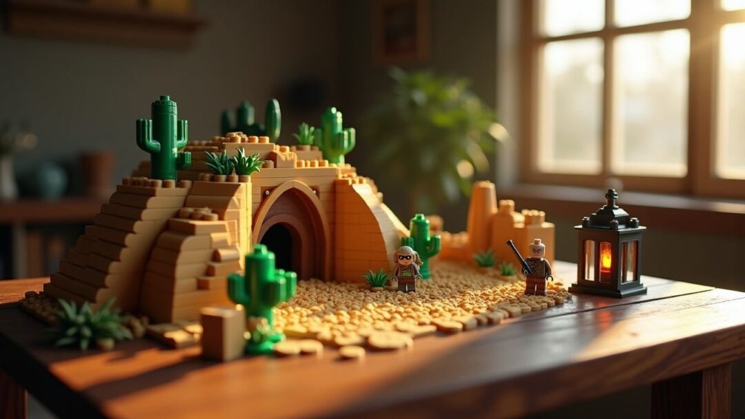Scopri il set LEGO Minecraft Zombie Dungeon: un'avventura nel bioma desertico