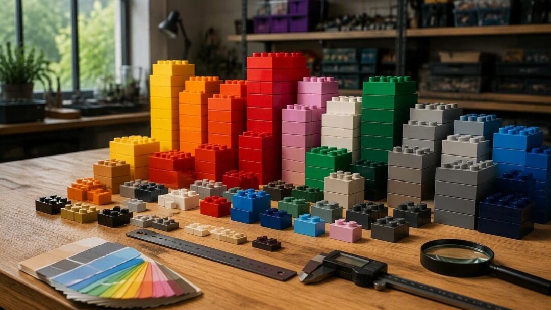 Come valutare mattoncini compatibili: plastiche, stampaggio, colori e potenza di aggancio