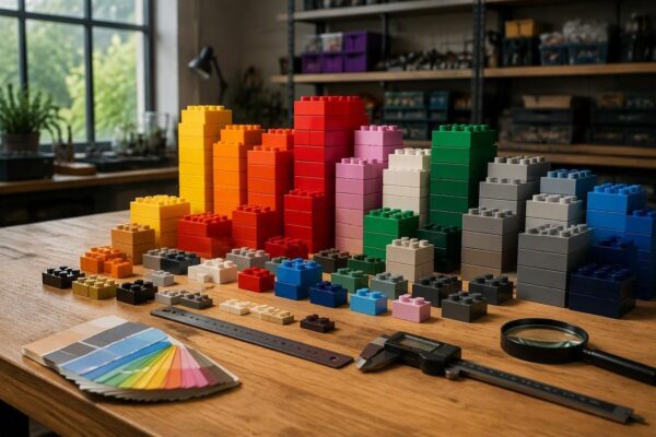 Come valutare mattoncini compatibili: plastiche, stampaggio, colori e potenza di aggancio