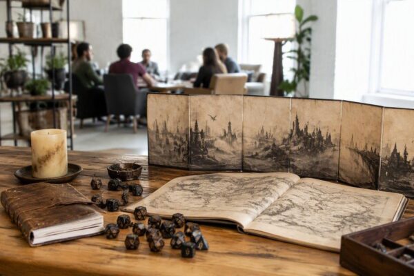 Dark fantasy al tavolo: worldbuilding, sicurezza e tensione