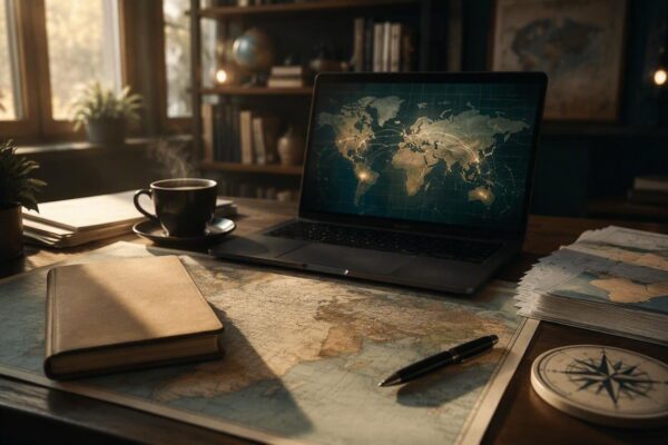 Pianificare vacanze con AI: workflow, prompt, mappe e privacy