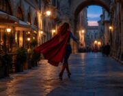 Cosplay dei negozi a Lucca Comics: supereroi, anime e videogiochi in città