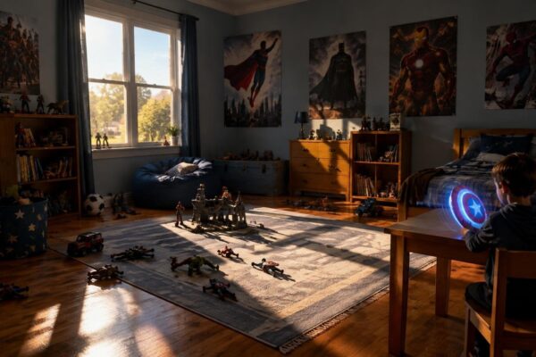 Scudo di Captain America con luci LED e suoni: Battle-React da 28 cm