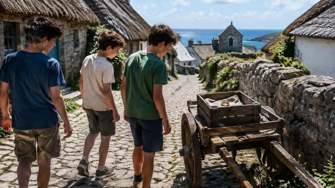 Tre italiani ritrovano l'anello d'oro di Patrick Mohr in un torrente toscano