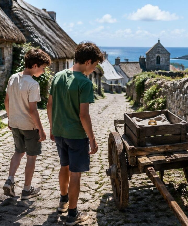 Tre italiani ritrovano l'anello d'oro di Patrick Mohr in un torrente toscano